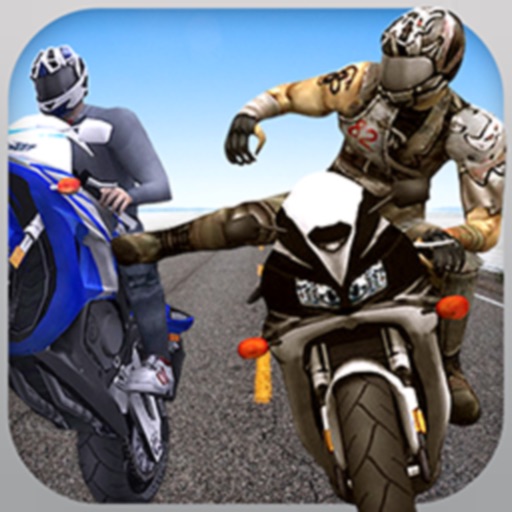 Traffic Highway Bikers Fight icon