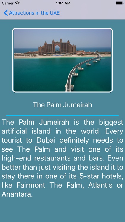 Attractions in the UAE