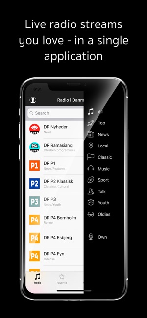 Radio af Danmark: Danish radio(圖1)-速報App