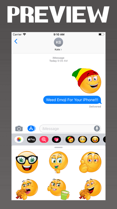 Weed Emoji New screenshot 2