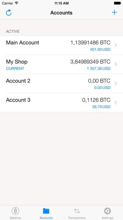 Mycelium Bitcoin Wallet