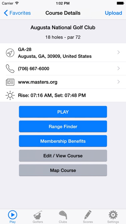 Golf GPS Rangefinder Scorecard screenshot-7