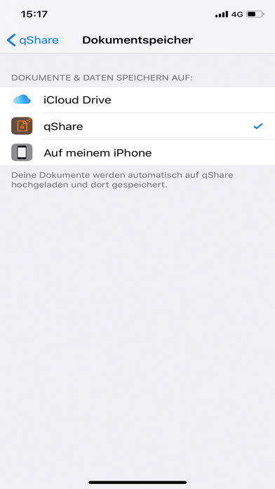 How to cancel & delete q-share from iphone & ipad 3