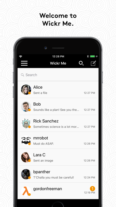 Wickr Me - Private Messenger screenshot 4