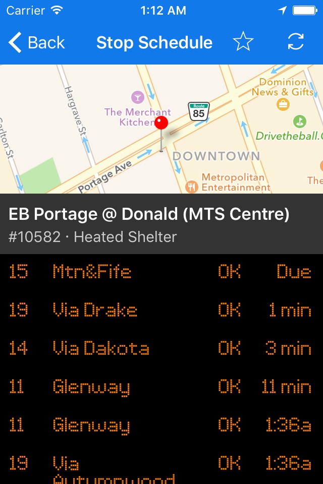 Winnipeg Bus Live screenshot 2