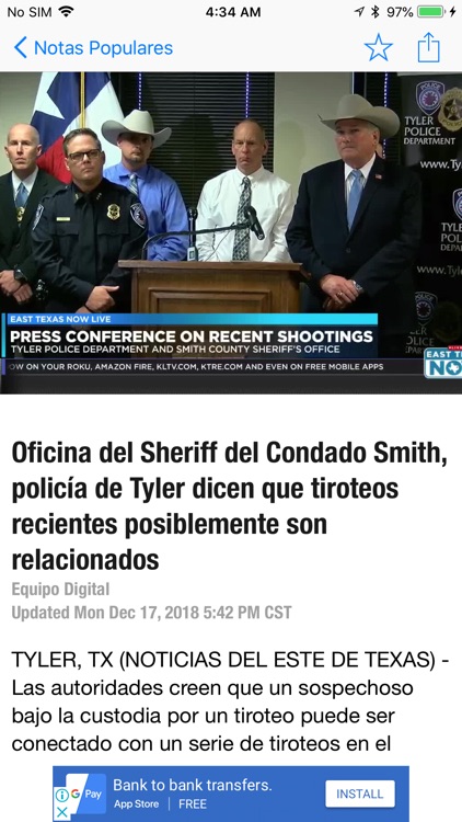 KLTV y KTRE Noticias screenshot-3