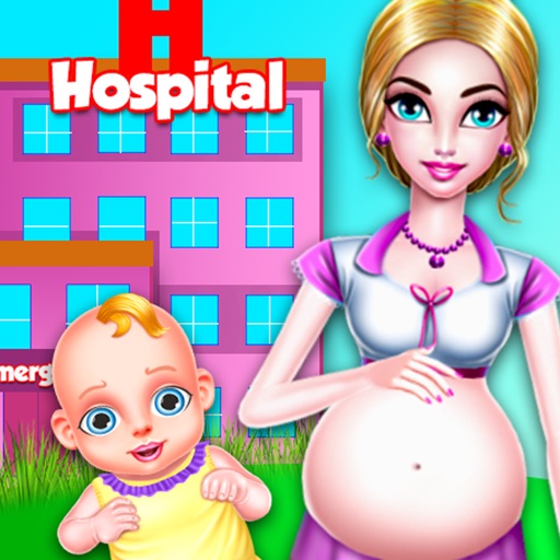 Pregnant Mommy Newborn Baby Icon