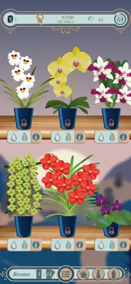 Game screenshot The Black Orchid - Idle Garden apk