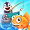 Icon Fishing Games For Kids Happy