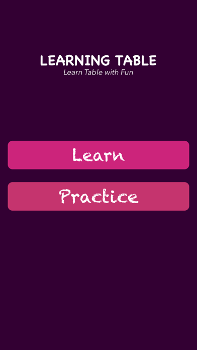 How to cancel & delete LearningTable - Times Table from iphone & ipad 1