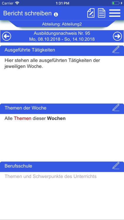 Azubiheft App screenshot-3