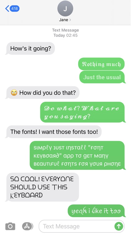 Fonts Keyboard - Cool Fonts