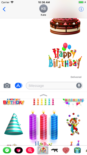 Happy Birthday Stickers Pro(圖3)-速報App