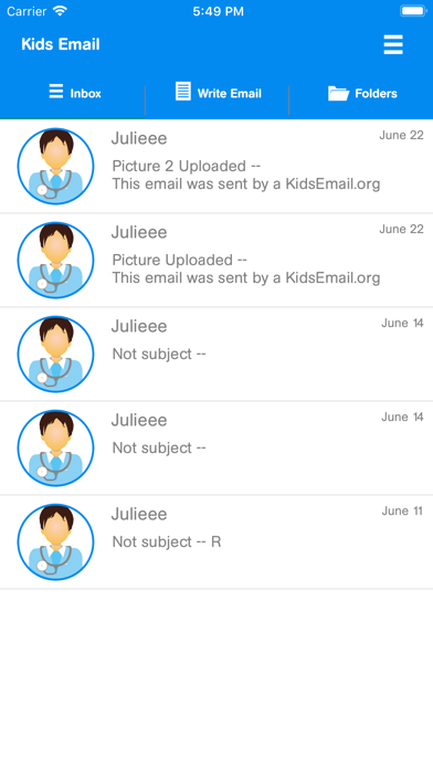 How to cancel & delete Kids Email from iphone & ipad 2