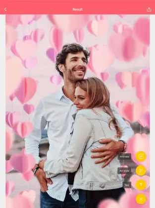 Immagine dello schermo 3 Love Cards editor de fotos iphone