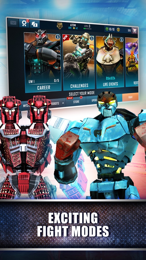 Real Steel World Robot Boxing App For Iphone Free Download Real Steel World Robot Boxing For Ipad Iphone At Apppure