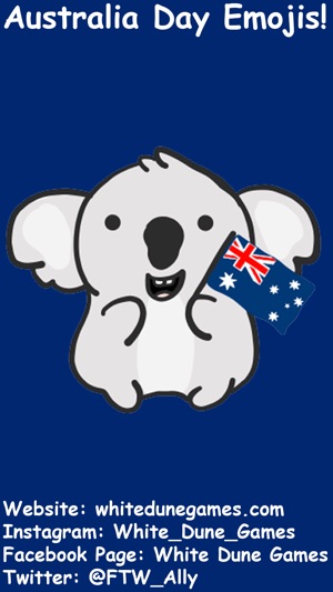 Australia Day Emojis!(圖4)-速報App