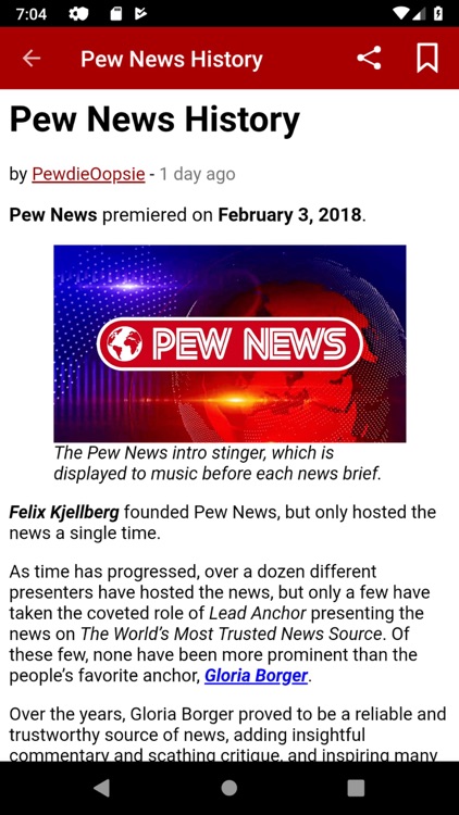 Pew News