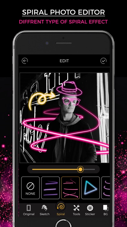 Neon Photo Editor - No Crop screenshot-0