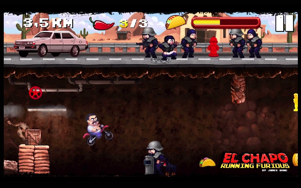 El Chapo - Running Furious ! screenshot 4