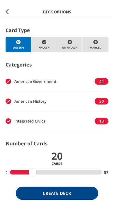 US Civics Prep Flashcards screenshot 2