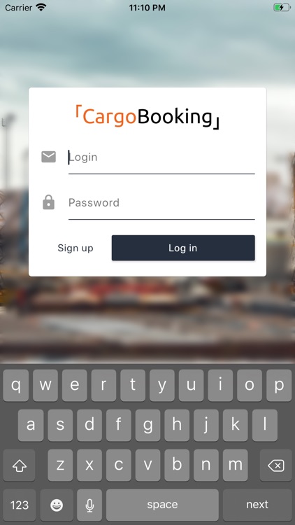 Cargo Booking