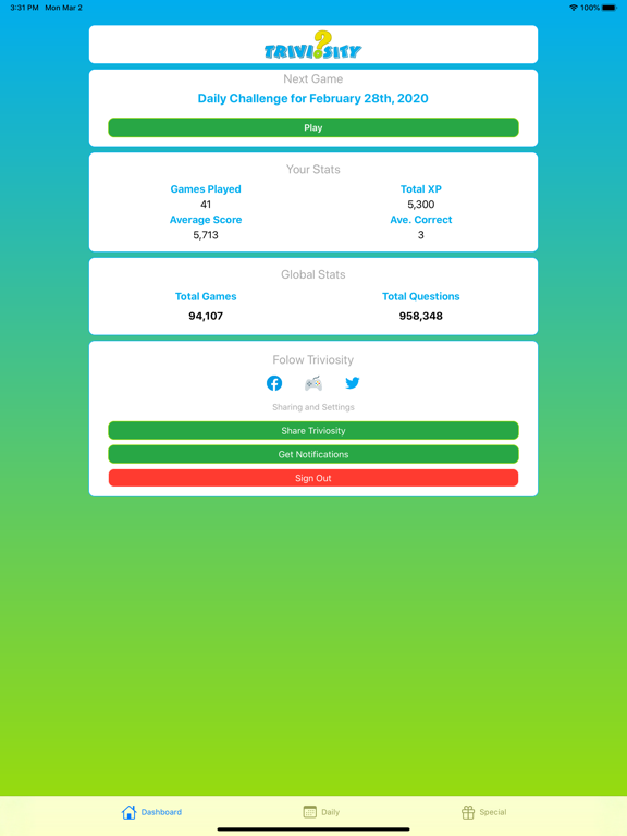 Screenshot #4 pour Triviosity