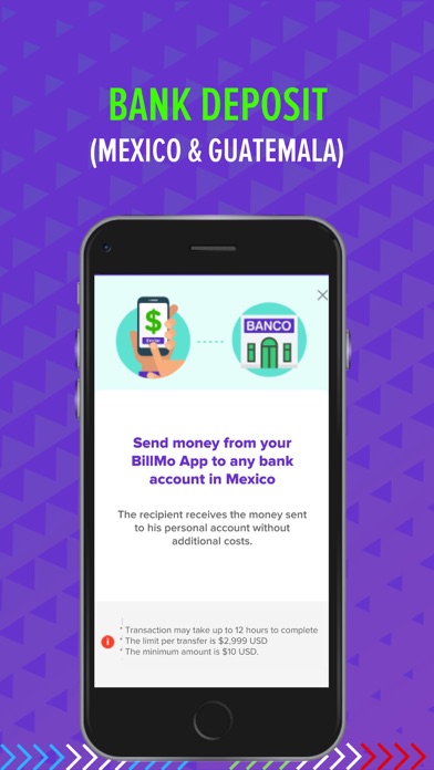 Billmo Money Transfer Wallet Recs Billmo Money Transfer Wallet Screenshot