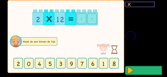 Tafeltjes leren met appeltjes