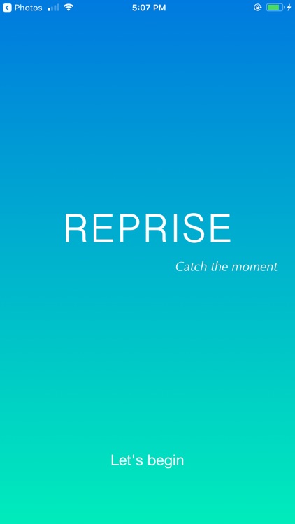 Reprise - Catch The Moment