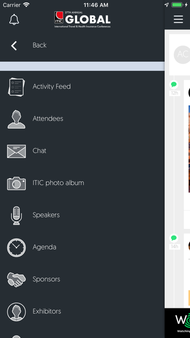 ITIC Events App screenshot 2