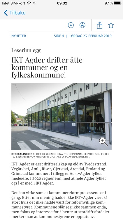 Tvedestrandsposten