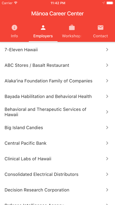 UH Manoa Career Center screenshot 2