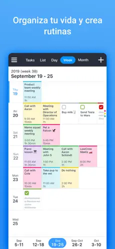 Imágen 2 Calendario: Mi Agenda y Tareas iphone