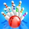 Bowling Knock 3D New Arcade Sports Game with Unique Levels , Just you to Aim the Pins and Shoot and Make it fall