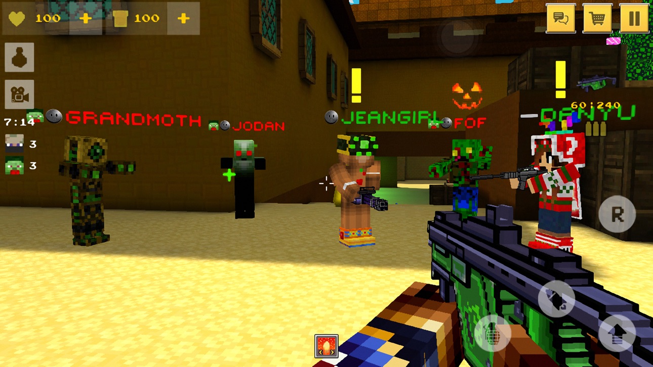 Block Force - 3D FPS Gun Shoot - Free Hack screenshot 3 - iOS game interface