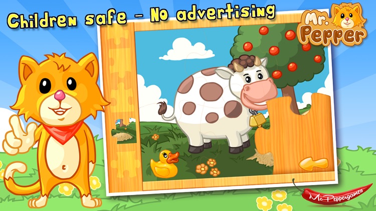 Animal Jigsaw Puzzle Kid Game screenshot-0