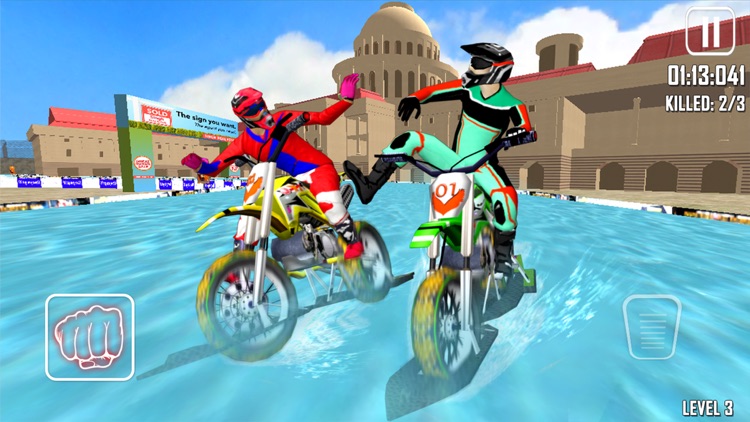 Surfing Dirt Bike Racing screenshot-2