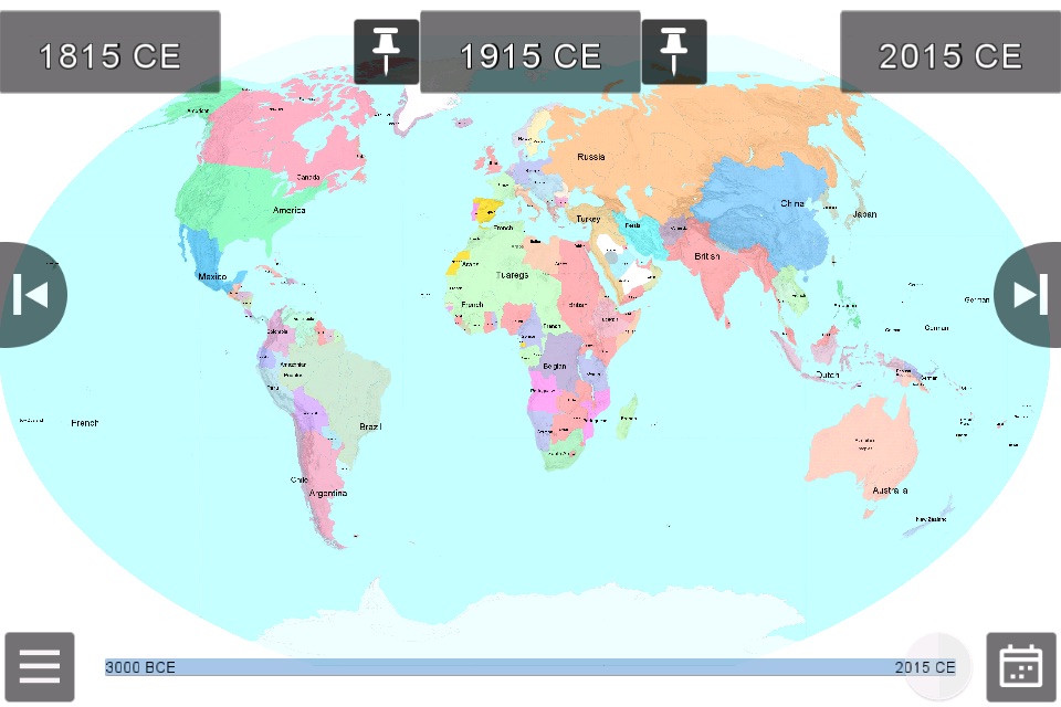 World History Maps: The World screenshot 2