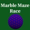 Roll your marble as fast as you can through the maze to find the finish flag