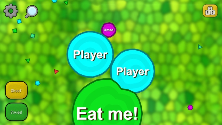 BLEWP! Eat or be Eaten .IO Ⓞ Free-for-all MMO AGAroI Games Online! screenshot-2