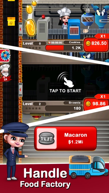 Idle Food Factory Clicker Game screenshot-4