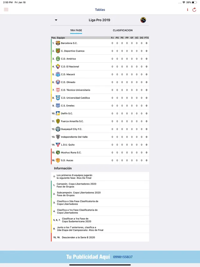Imágen 4 FutbolEc iphone
