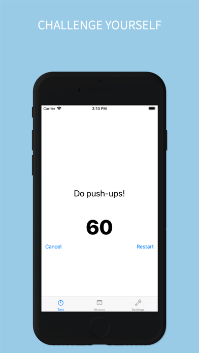 Fitness Level - Push-up Test screenshot 2