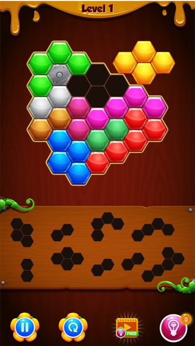 Hexa! -Block Puzzle Game- screenshot 3