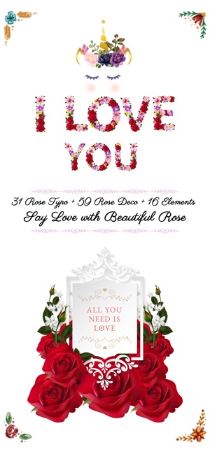 Say Love with Beautiful Rose(圖1)-速報App