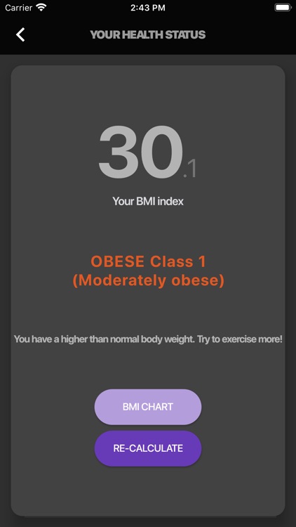 BMI -Calculate Body Mass Index screenshot-3