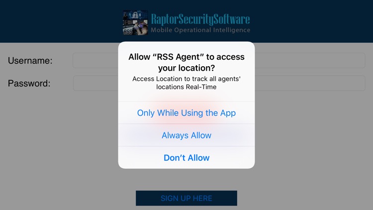 Raptor Security Software Agent screenshot-4