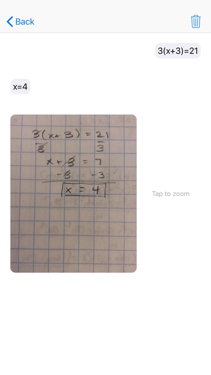 Homework in a Snap