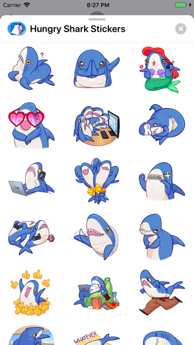 Hungry Shark Stickers screenshot 3